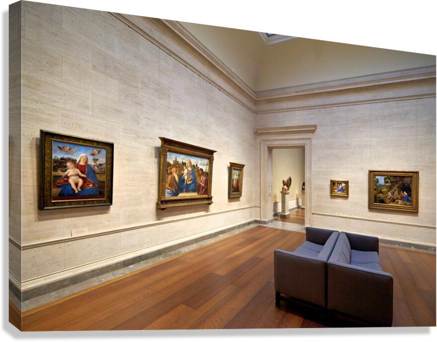 The National Gallery of Art. Washington D.C. Canvas Print