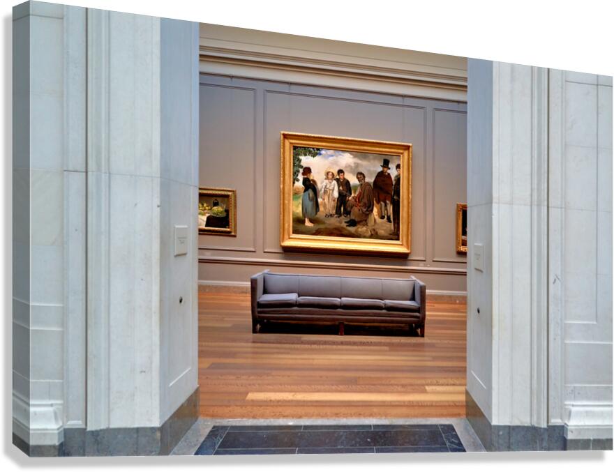 The National Gallery of Art. Washington D.C. Canvas Print