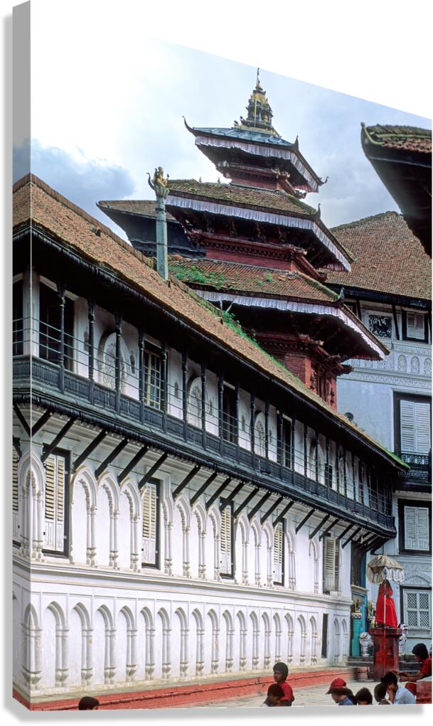 Nepal. Kathmandu. Canvas Print