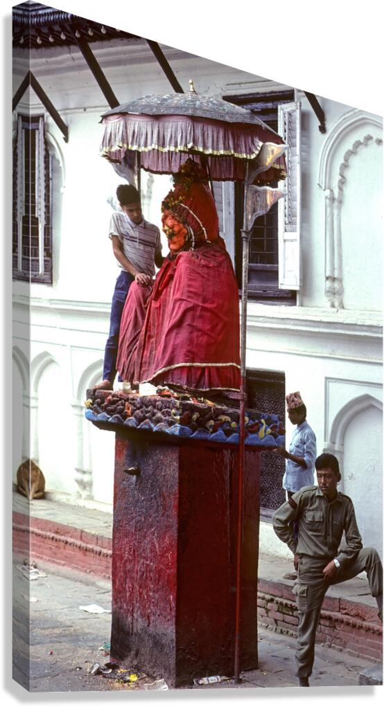 Nepal. Kathmandu. Canvas Print