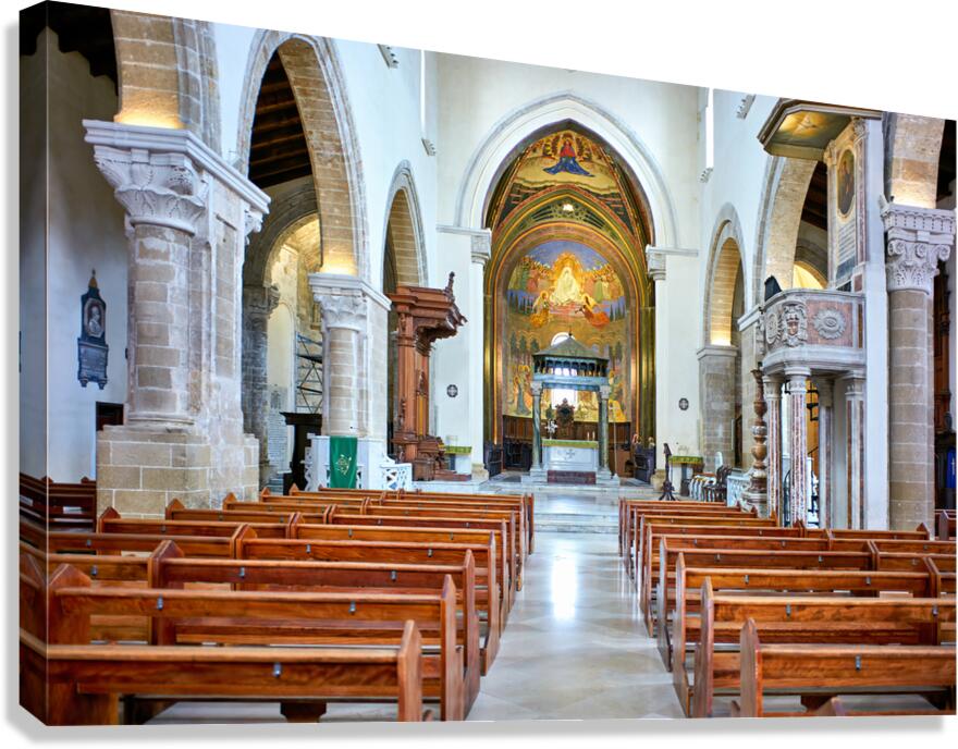 Salento. Apulia Puglia Italy. Nardò. The Cathedral Canvas Print