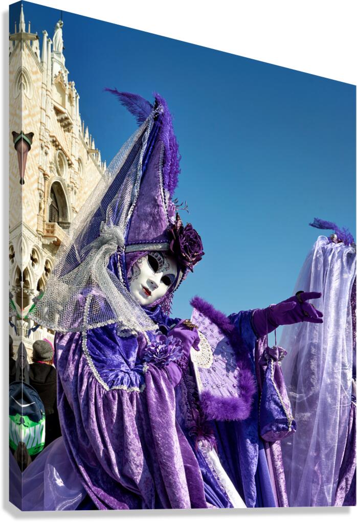 Venice Italy. The Carnival Canvas Print