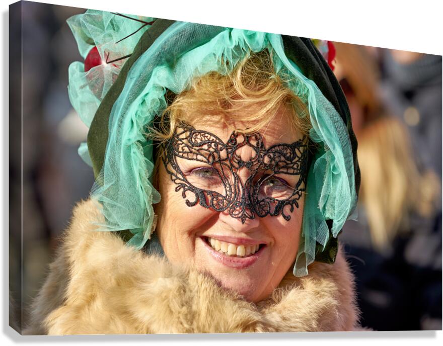 Venice Italy. The Carnival Canvas Print