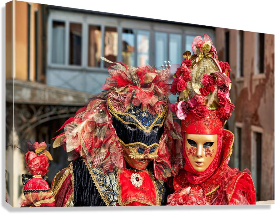 Venice Italy. The Carnival Canvas Print