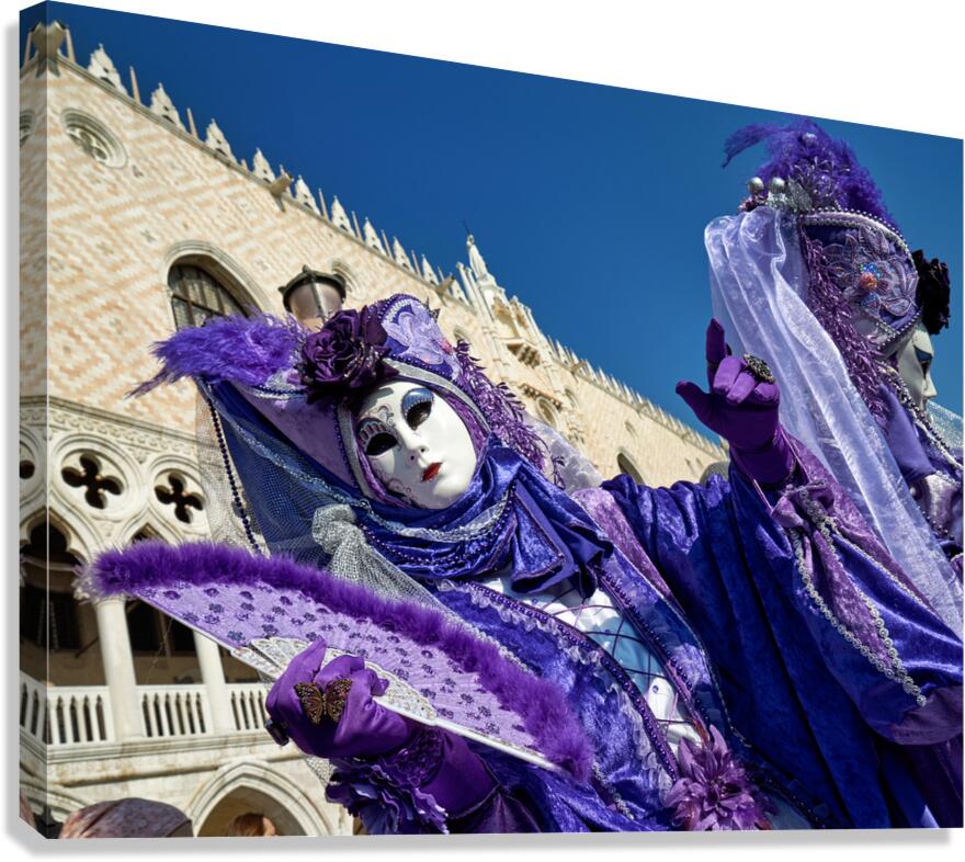 Venice Italy. The Carnival Canvas Print