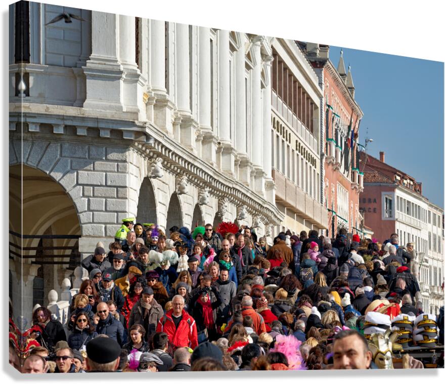 Venice Italy. The Carnival Canvas Print