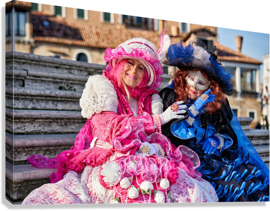 Venice Italy. The Carnival Canvas Print