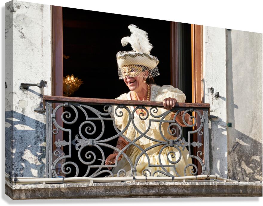 Venice Italy. The Carnival Canvas Print