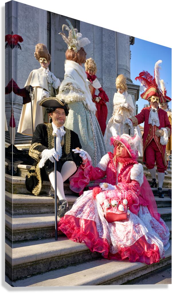 Venice Italy. The Carnival Canvas Print