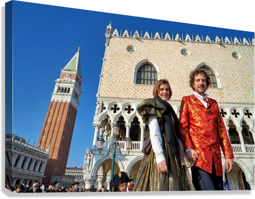 Venice Italy. The Carnival Canvas Print