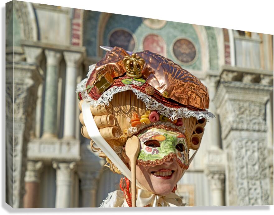 Venice Italy. The Carnival Canvas Print