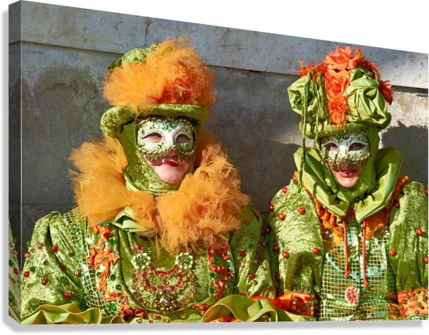 Venice Italy. The Carnival Canvas Print