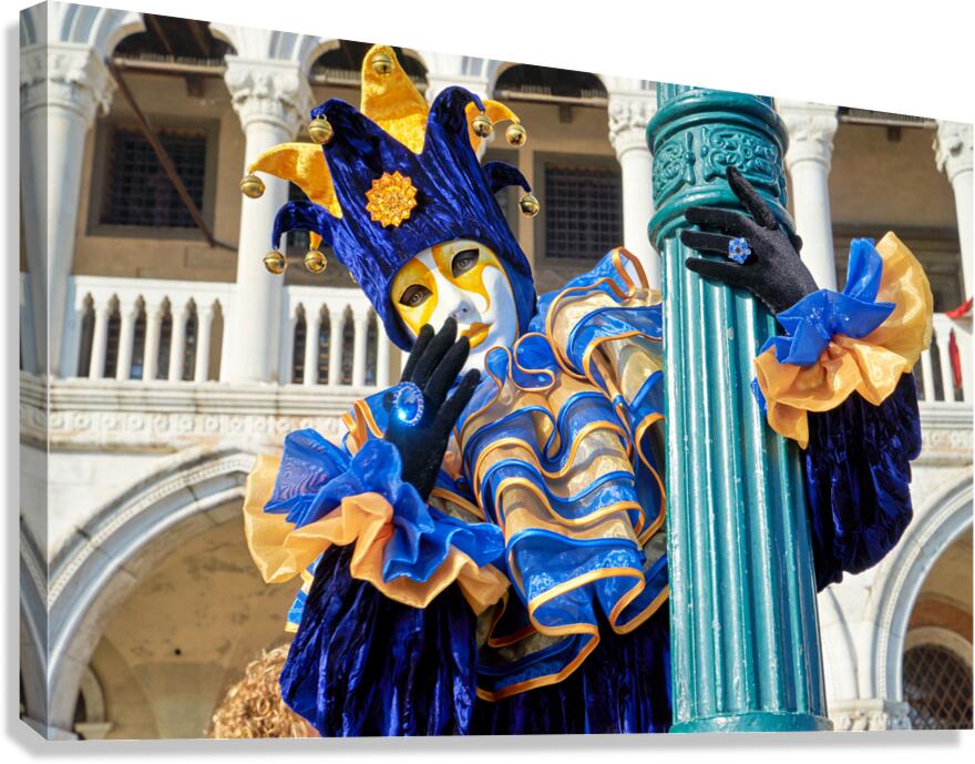 Venice Italy. The Carnival Canvas Print