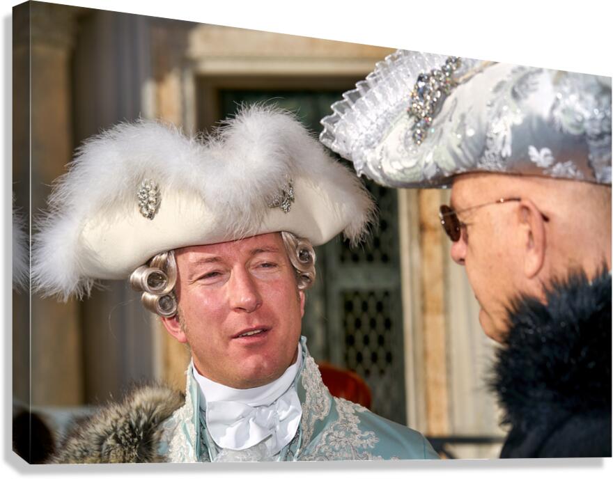 Venice Italy. The Carnival Canvas Print