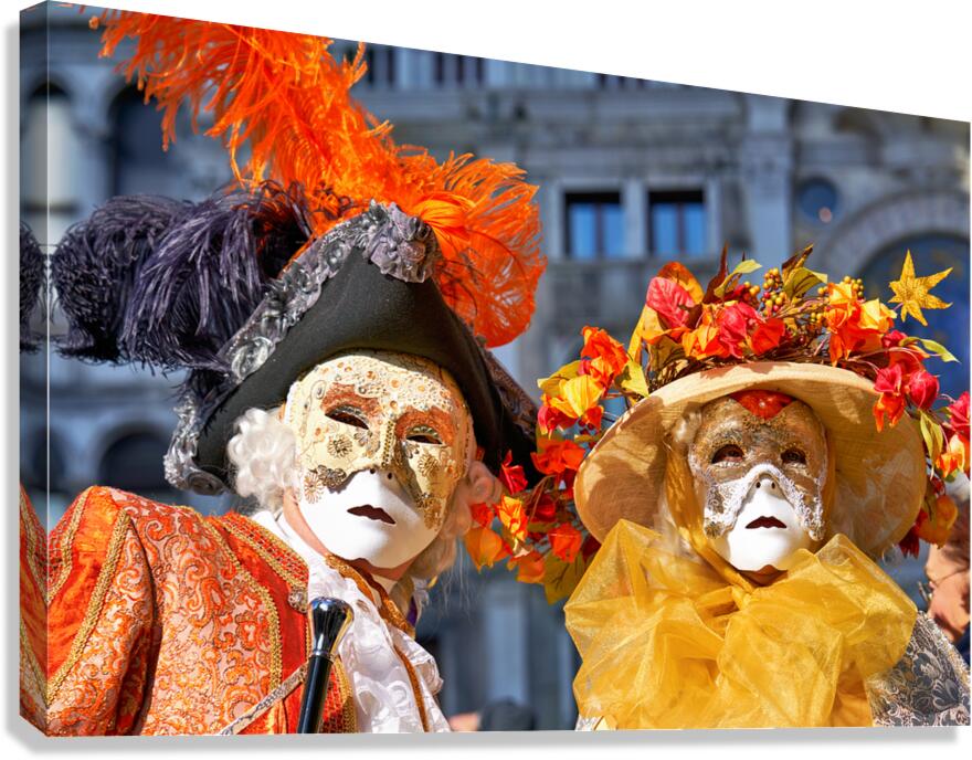 Venice Italy. The Carnival Canvas Print