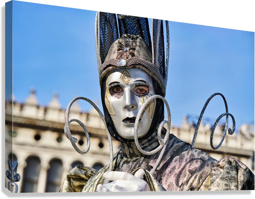 Venice Italy. The Carnival Canvas Print