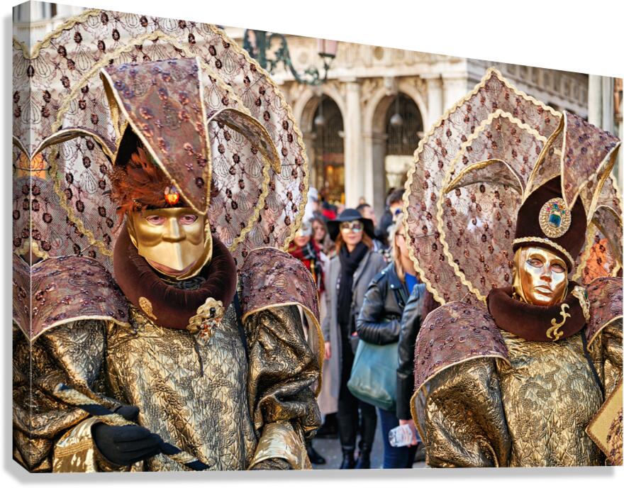 Venice Italy. The Carnival Canvas Print