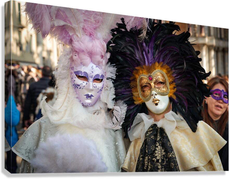 Venice Italy. The Carnival Canvas Print