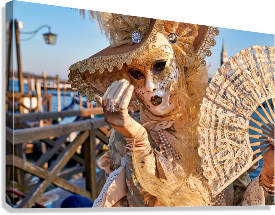 Venice Italy. The Carnival Canvas Print