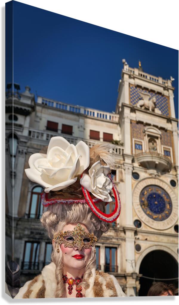 Venice Italy. The Carnival Canvas Print
