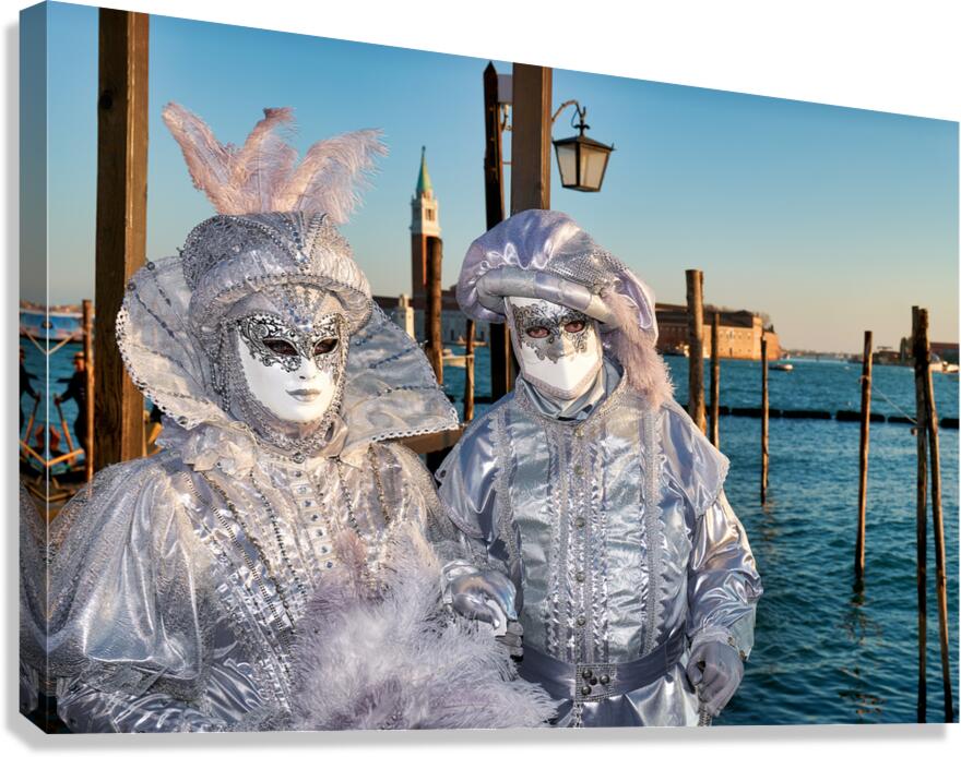 Venice Italy. The Carnival Canvas Print