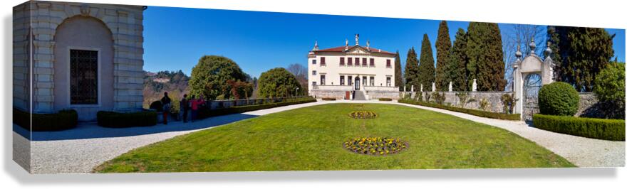 Vicenza Veneto Italy. Villa Valmarana ai Nani frescoed  by Giambattista and Giandomenico Tiepolo Canvas Print