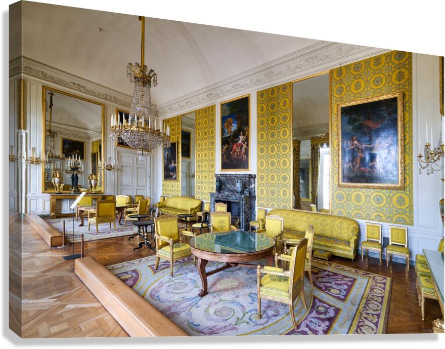 Visit Grand Trianon in Versailles for a glimpse of royal history Canvas Print