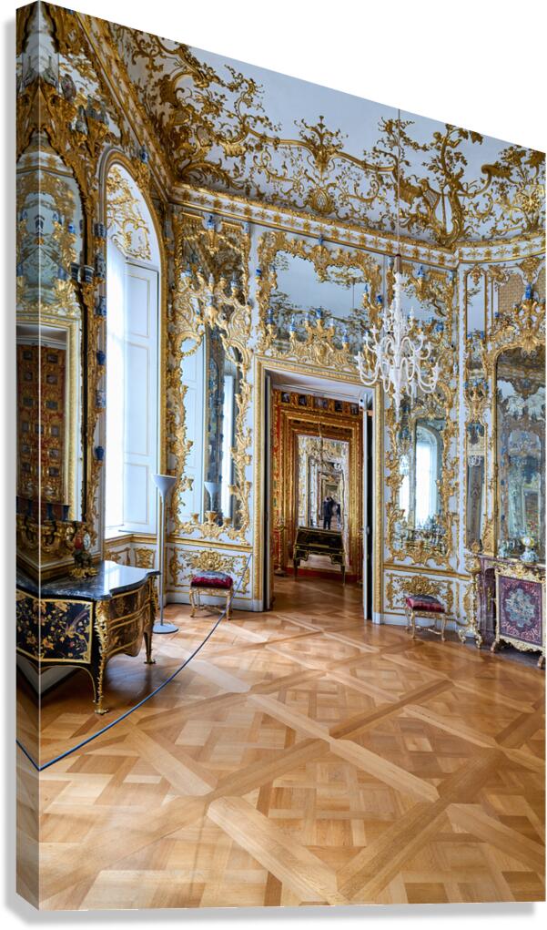 Explore the beauty of the Residenz Residence Palace in Munich Canvas Print