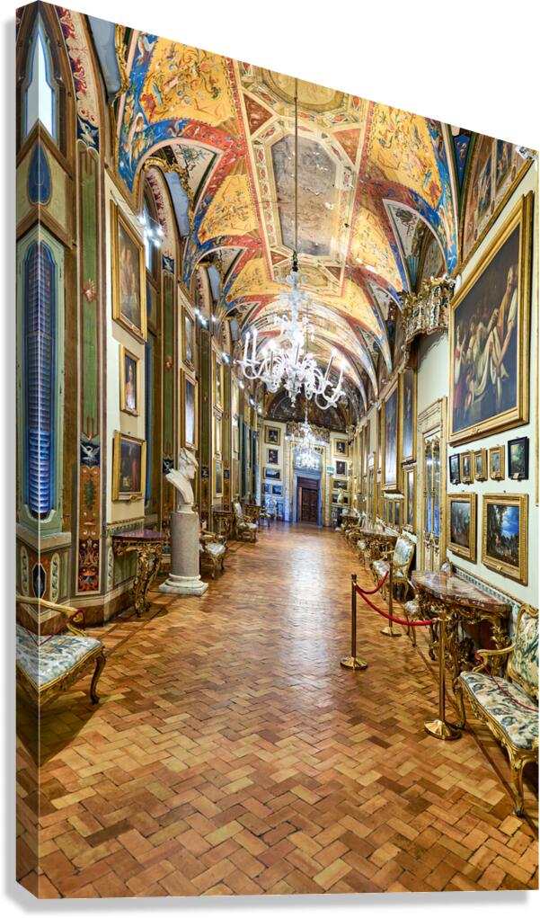 Doria Pamphilj Gallery features art collections in Rome Italy Canvas Print
