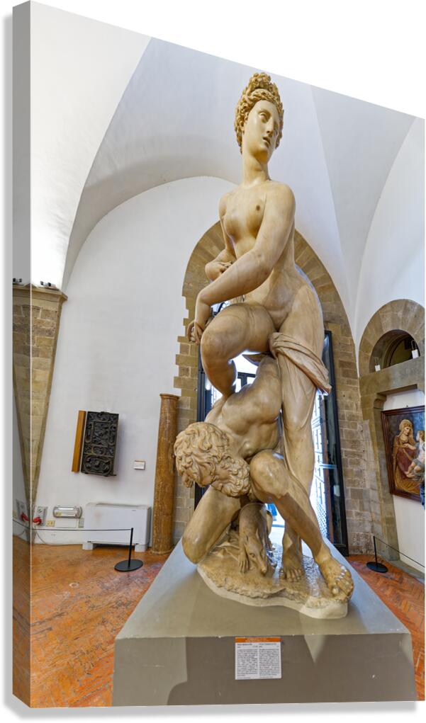Florence artwork depicts victory over Pisa in museum Canvas Print
