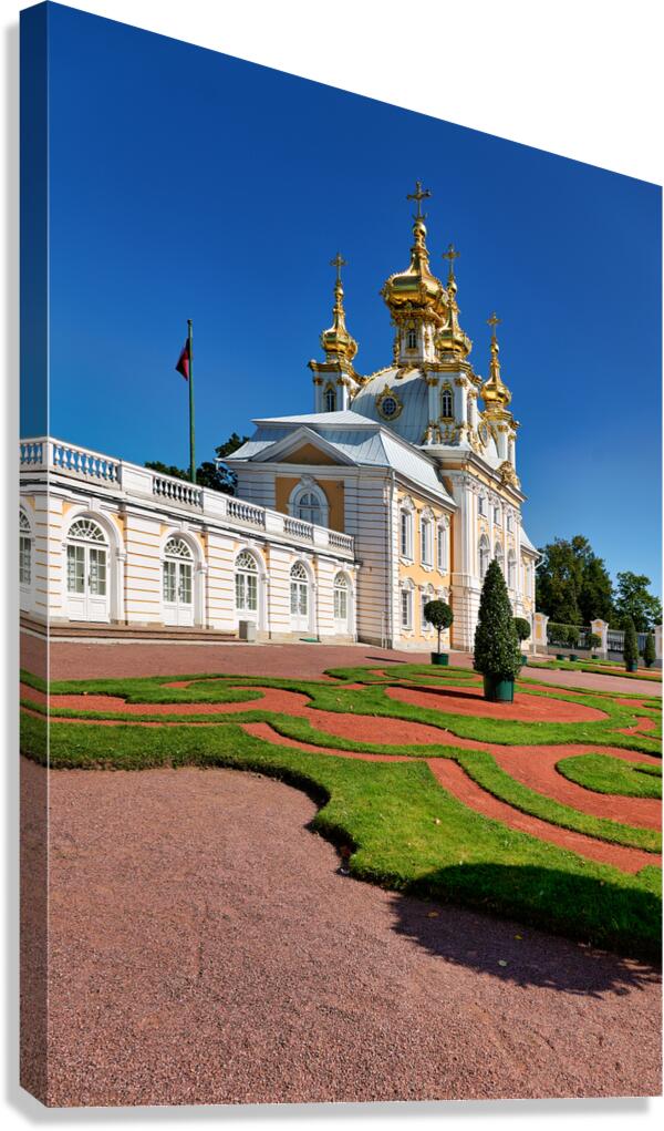 Exploring peterhof palace in saint petersburg russia Canvas Print