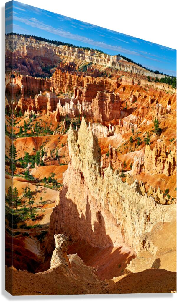 Sunrise at bryce canyon national park in usa Canvas Print