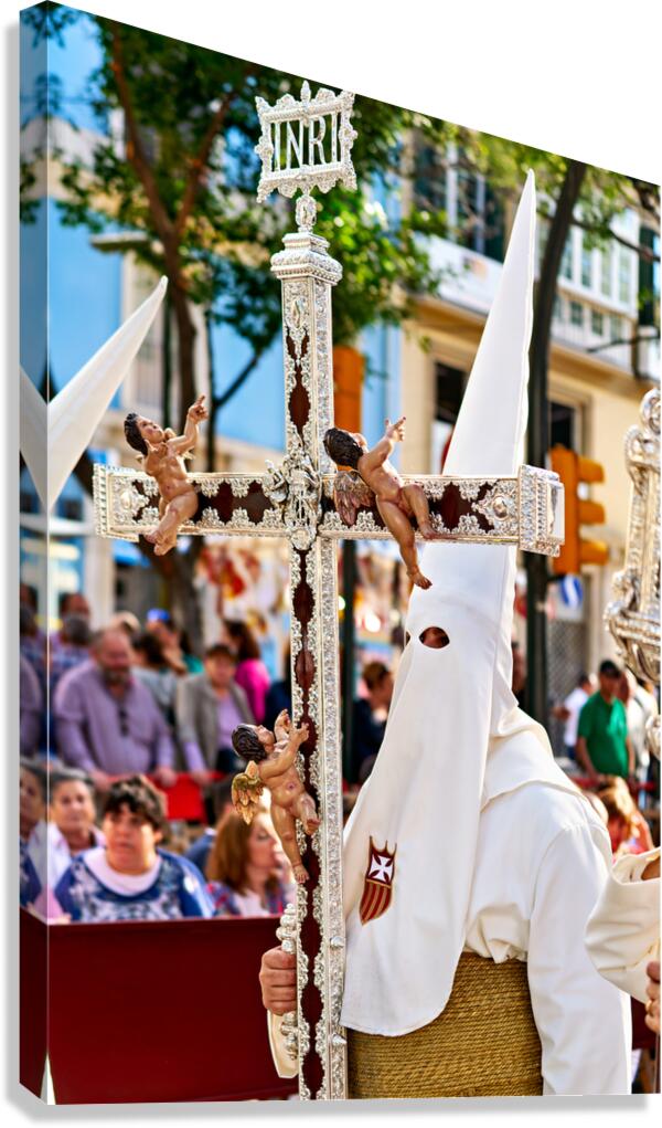 Easter processions in Malaga Spain during Holy Week