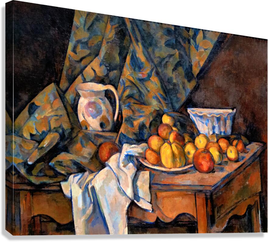 Apples and peaches on a table in Washington