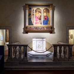 Cortona altarpiece of the Annunciation by Beato Angelico