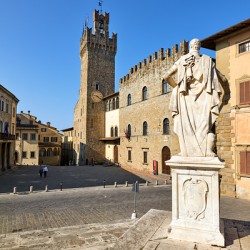 Visit to Palazzo dei Priori in Arezzo Tuscany Italy