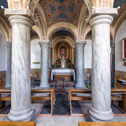 Visit san francesco church in pienza tuscany