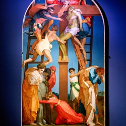 Deposition by rosso fiorentino in volterra tuscany italy