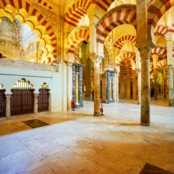 Explore Mezquita in Cordoba Spain on a quiet day