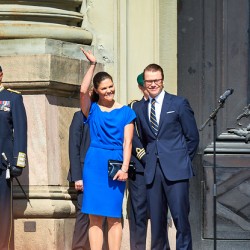 Crown Princess Victoria and Prince Daniel in Stockholm ceremony