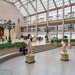 Visit to engelhard court in the american wing at metropolitan mu