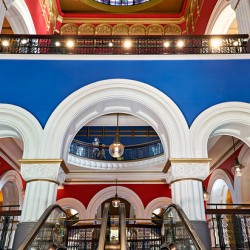 Ornate interior of Queen Victoria Building in Sydney Australia