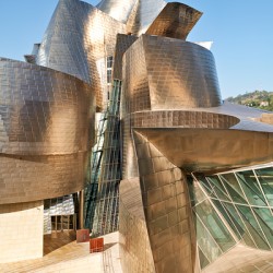 Exploring the design of the Guggenheim Museum in Bilbao Spain