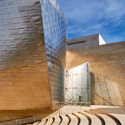 Guggenheim Museum in Bilbao showcases unique architecture
