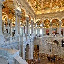 Visiting library of congress in washington d.c