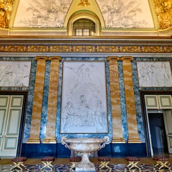 Exploring the hall of mars in caserta royal palace