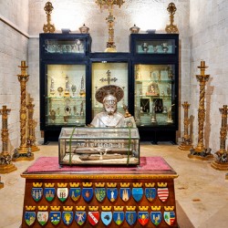 Apulia Puglia Italy. Bari. The Pontifical Basilica of Saint Nicholas