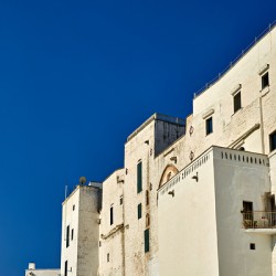 Apulia Puglia Italy. Ostuni. The white town