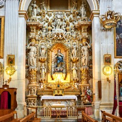 Apulia Puglia Salento Italy. Lecce. Santa Chiara church