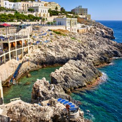 Salento. Apulia Puglia Italy. Santa Cesarea Terme. Thermal Baths